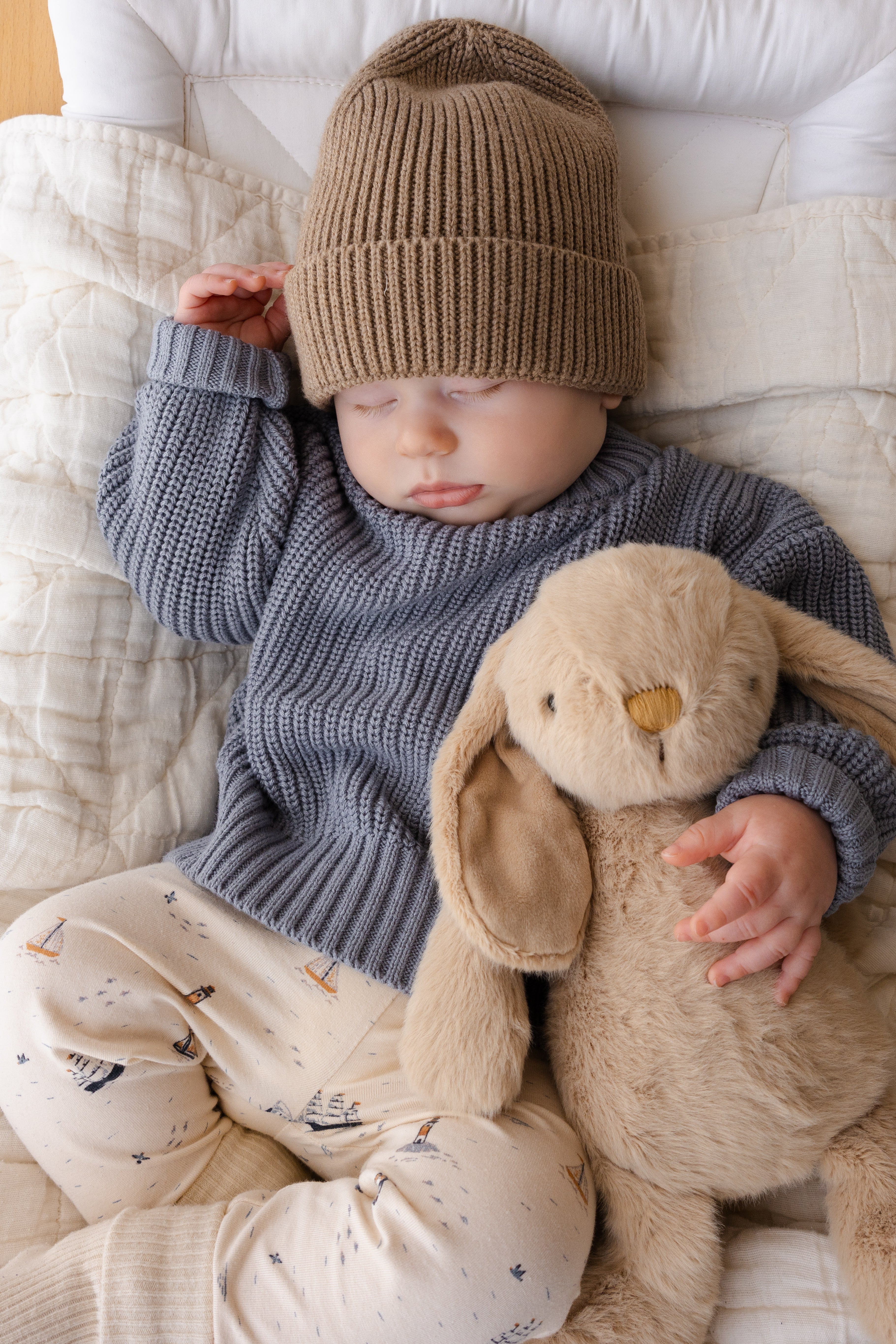 Legging en coton organique et élasthanne à imprimé bateau à voile et phare, taille élastique, pour bébés (Naissance-5 ans) - Vêtement de sport.