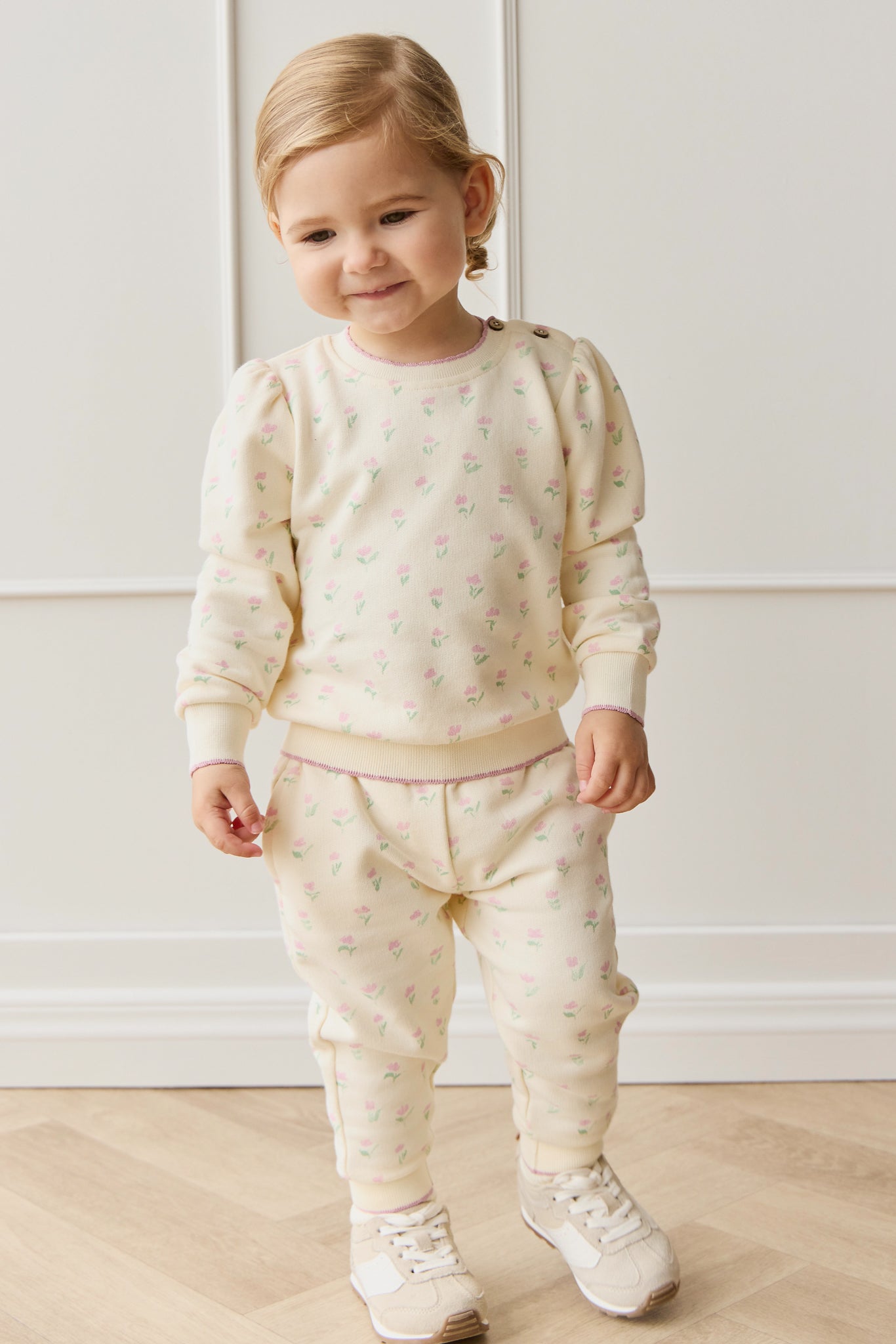 Pantalon de survêtement sport rose uni en coton bio-élasthanne avec taille élastique, coupe confortable pour bébés et enfants (6 mois – 10 ans)