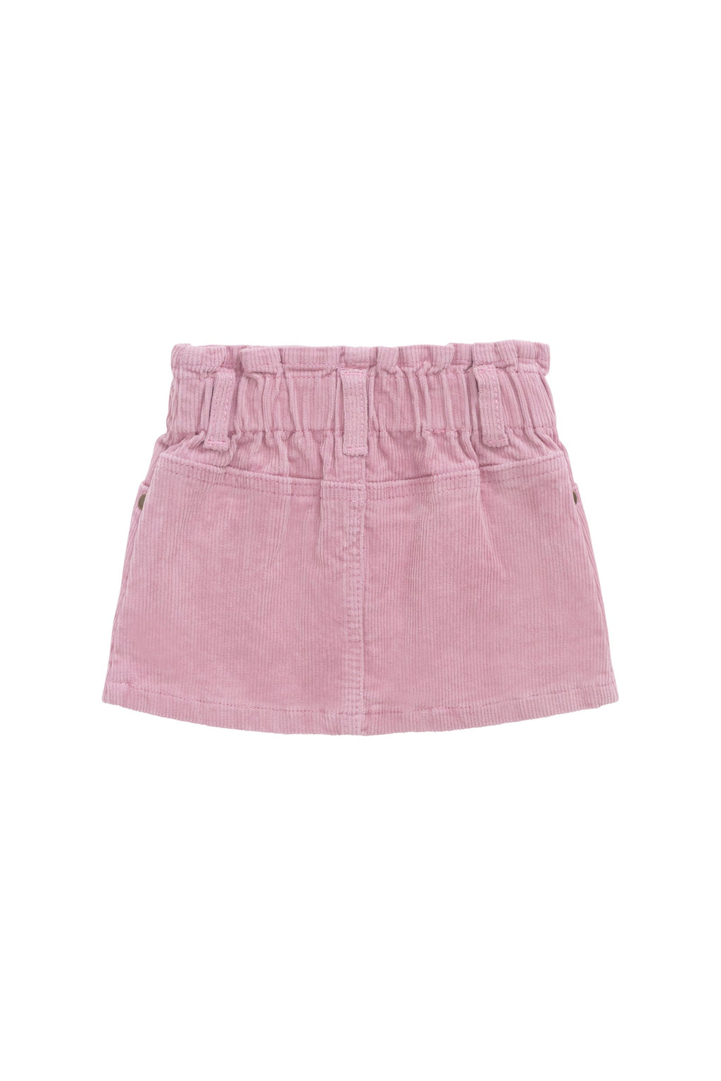 Jupe en coton et élasthanne imprimé Dahlia floral multicolore avec taille élastiquée pour filles, usage quotidien printemps-été (1 an – 10 ans)