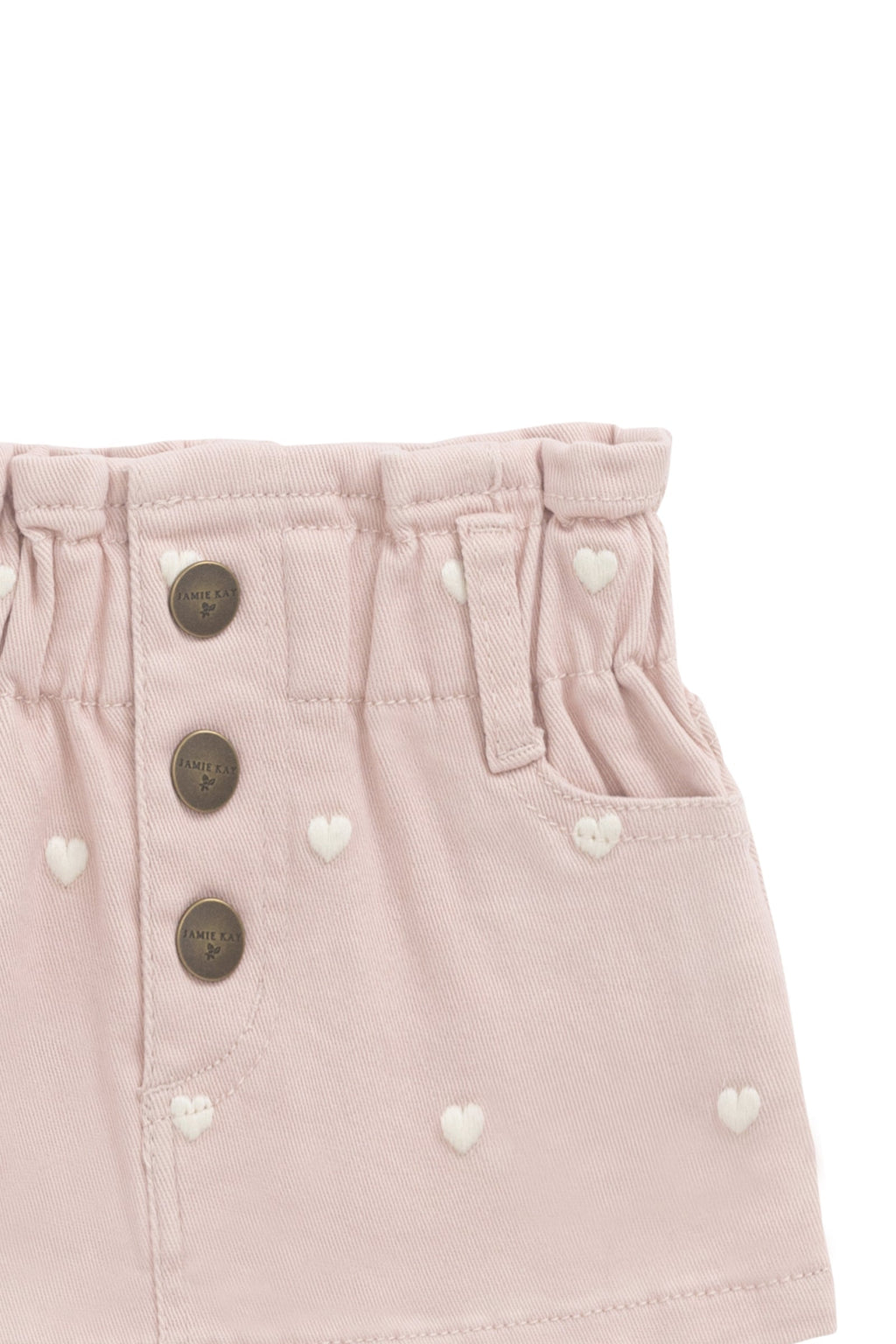 Jupe étagée classique unie en coton-élasthanne avec taille élastiquée pour filles au quotidien printemps-été (1 an – 10 ans)