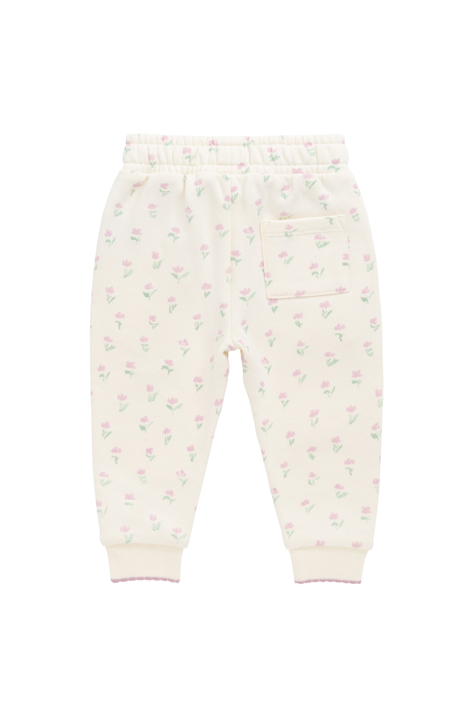 Pantalon de survêtement sport rose uni en coton bio-élasthanne avec taille élastique, coupe confortable pour bébés et enfants (6 mois – 10 ans)
