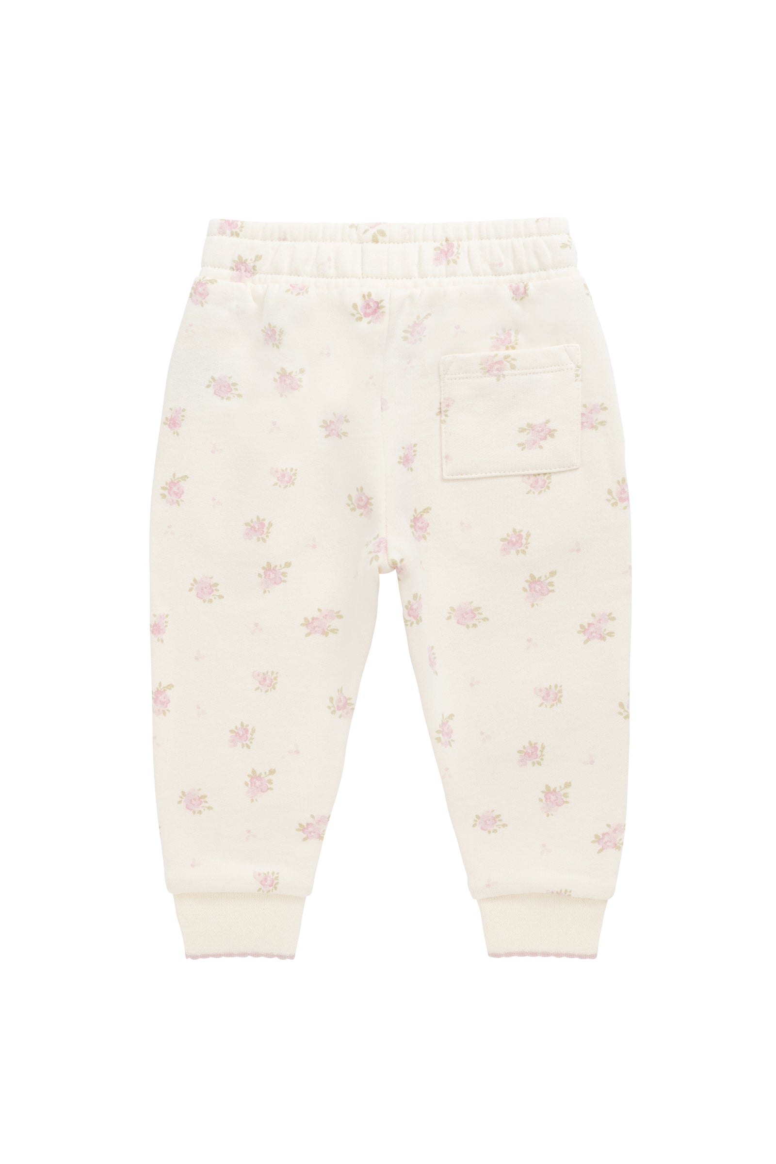 Pantalon de survêtement sportif et neutre en coton biologique et élasthanne avec taille élastique et coupe confortable pour bébés et enfants (6 mois-10 ans)