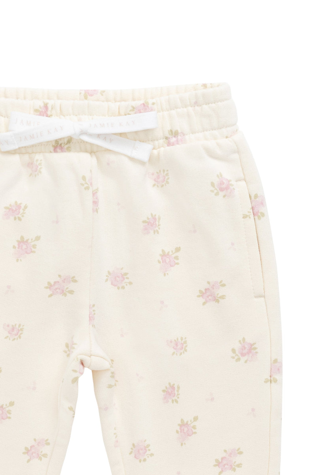 Pantalon de survêtement sportif et neutre en coton biologique et élasthanne avec taille élastique et coupe confortable pour bébés et enfants (6 mois-10 ans)