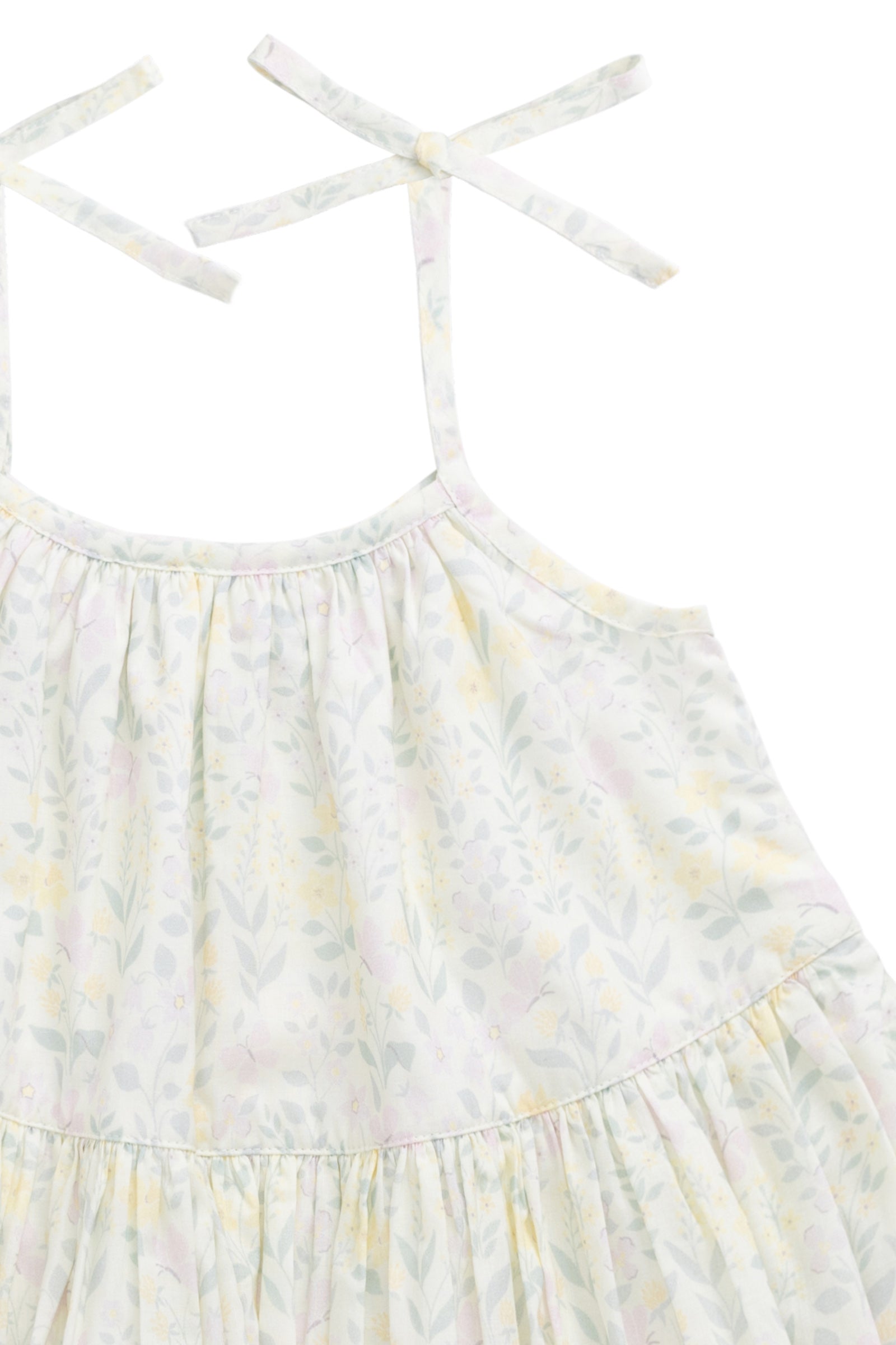 Robe classique unie en coton biologique avec silhouette douce et respirante pour filles au quotidien (1-10 ans)